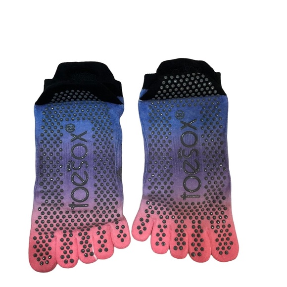 New Toesox Full Toe Ballarina Grip Socks, M - Picture 3 of 3